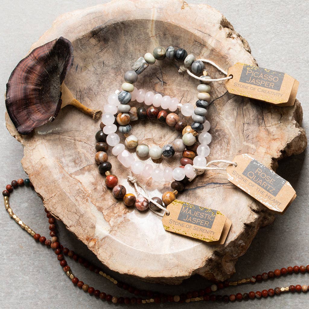Mexican Onyx Stone Bracelet - Stone of Confidence