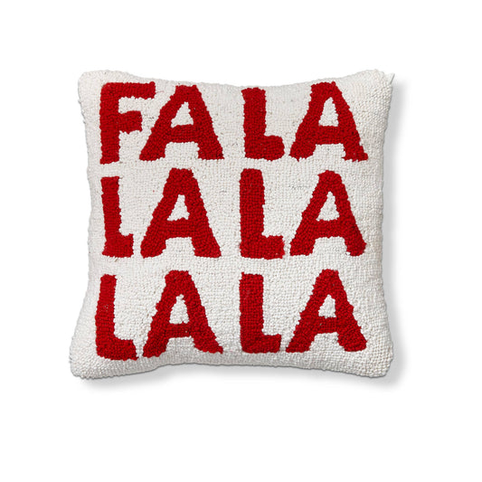 Christmas Fa La La La La Pillow - Multi