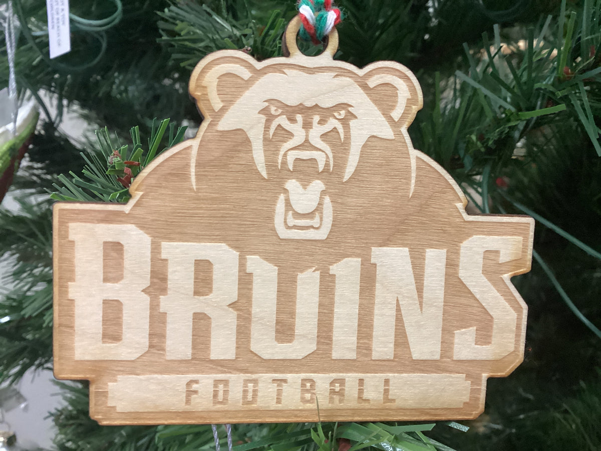 Bruins football ornament