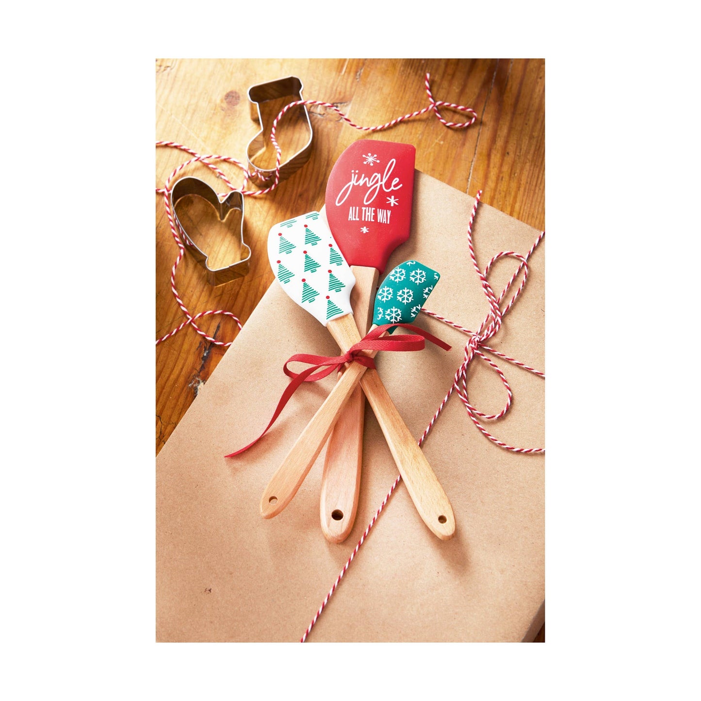 SALE Christmas Festive Spatula Set of 3 - Multi