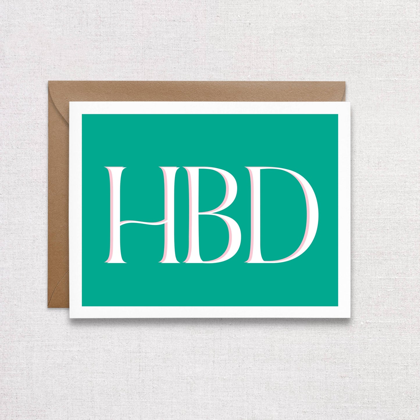 Happy Birthday Minimal Card
