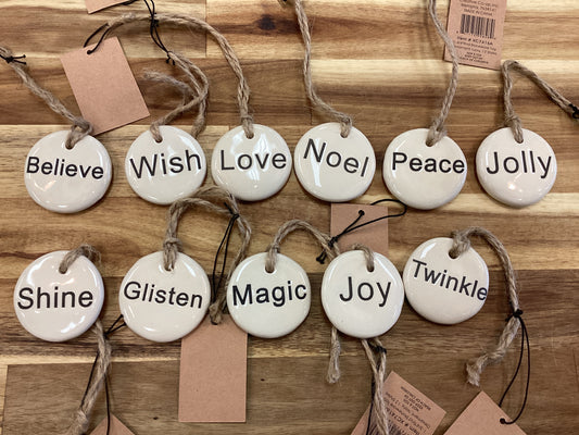 Word ornaments