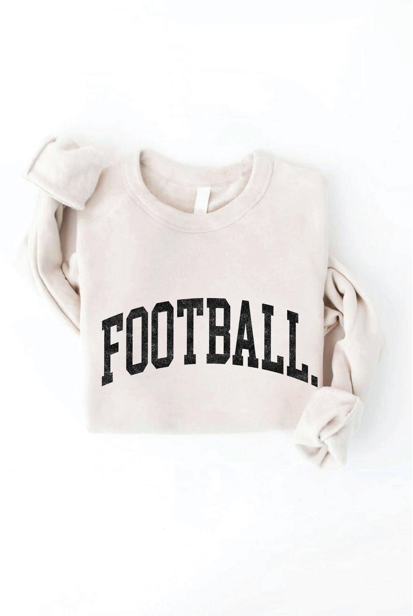 FOOTBALL Sweatshirt: DARK GREY / L