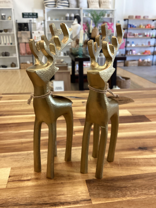 Large reindeer, gold