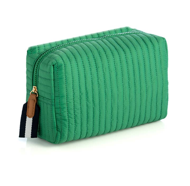 EZRA LARGE COSMETIC BAG: Navy