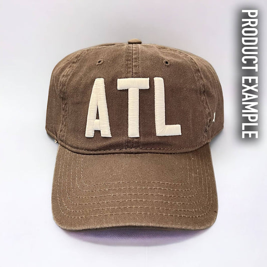 Dad Hats - Customizable: Brown Cotton Hat