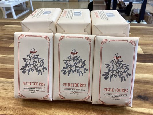 Mistletoe kiss bar soap
