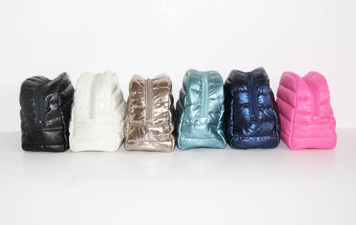 Irene Cosmetic Puffer Bag Barbie Pink