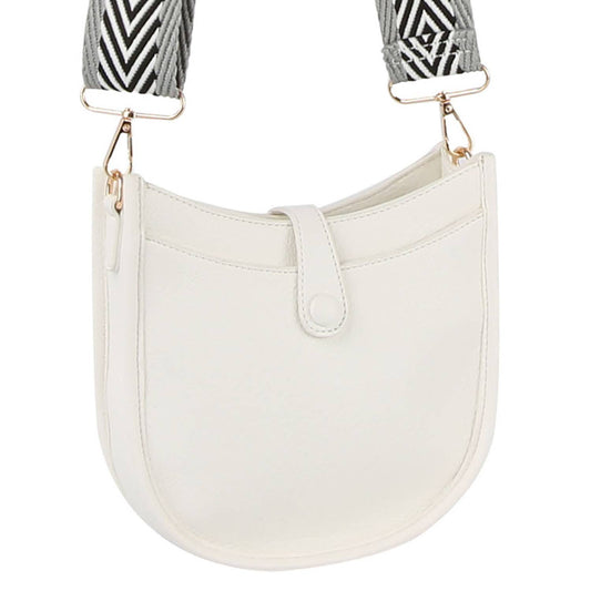 CROSSBODY BAG: WT / ONE SIZE
