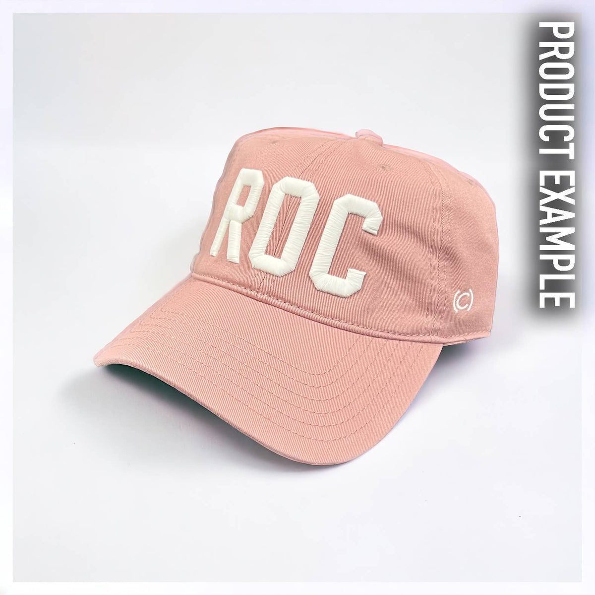 Dad Hats - Customizable: Blue Cotton Hat