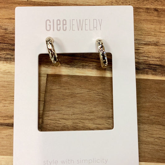 Glee Marin Hoops… Gold