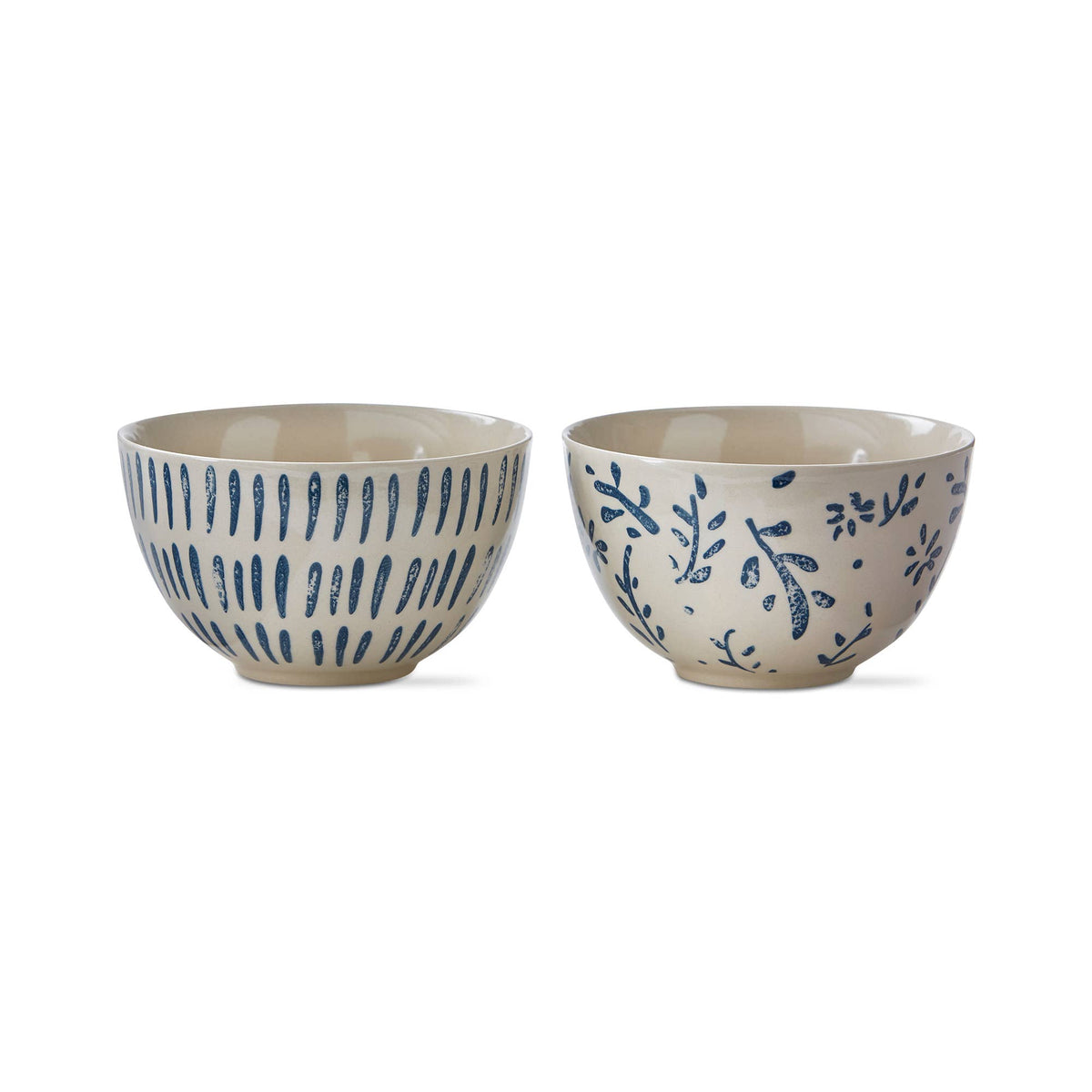 American Rustic Snack Bowl Asmt2 - Blue