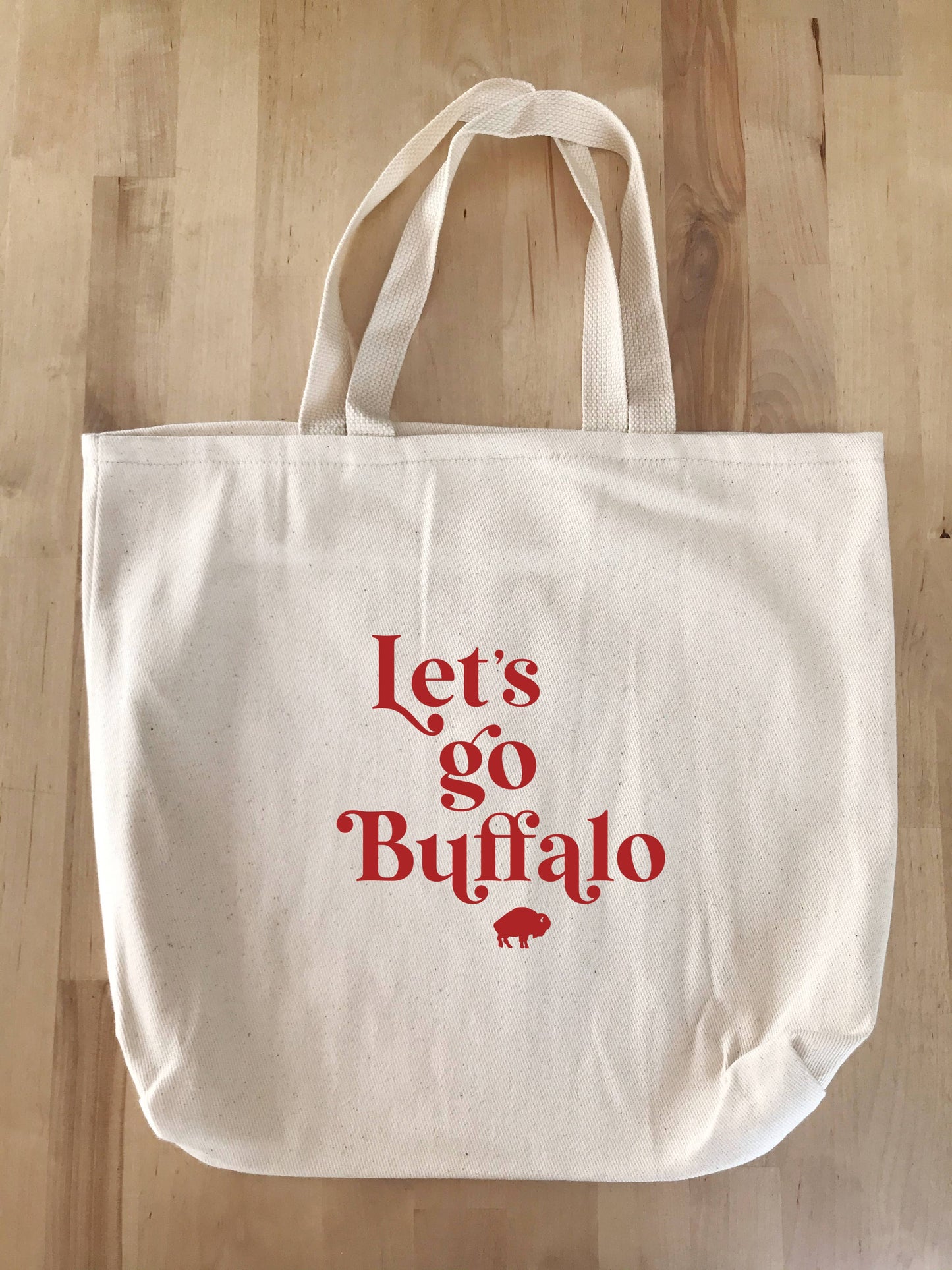 Buffalo Bills Tote Bag - Lets Go Buffalo NY