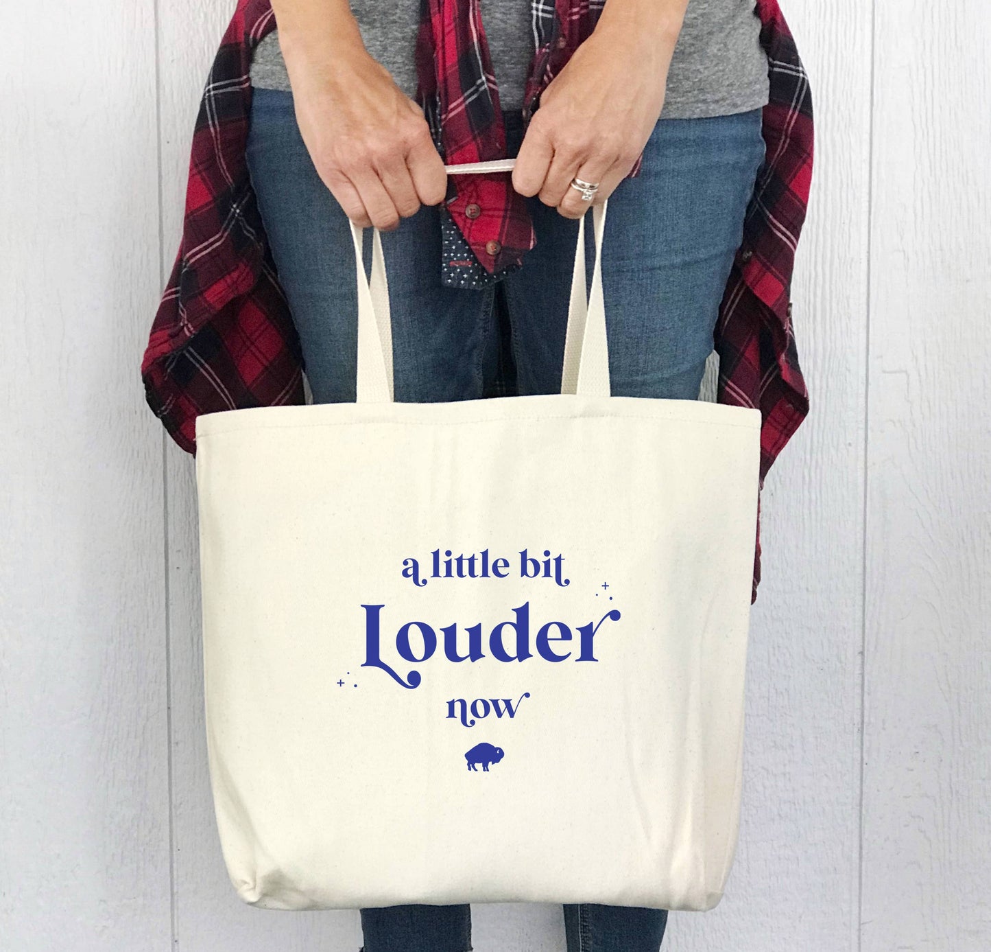 Buffalo Bills NY Tote Bag - Little Bit Louder Now