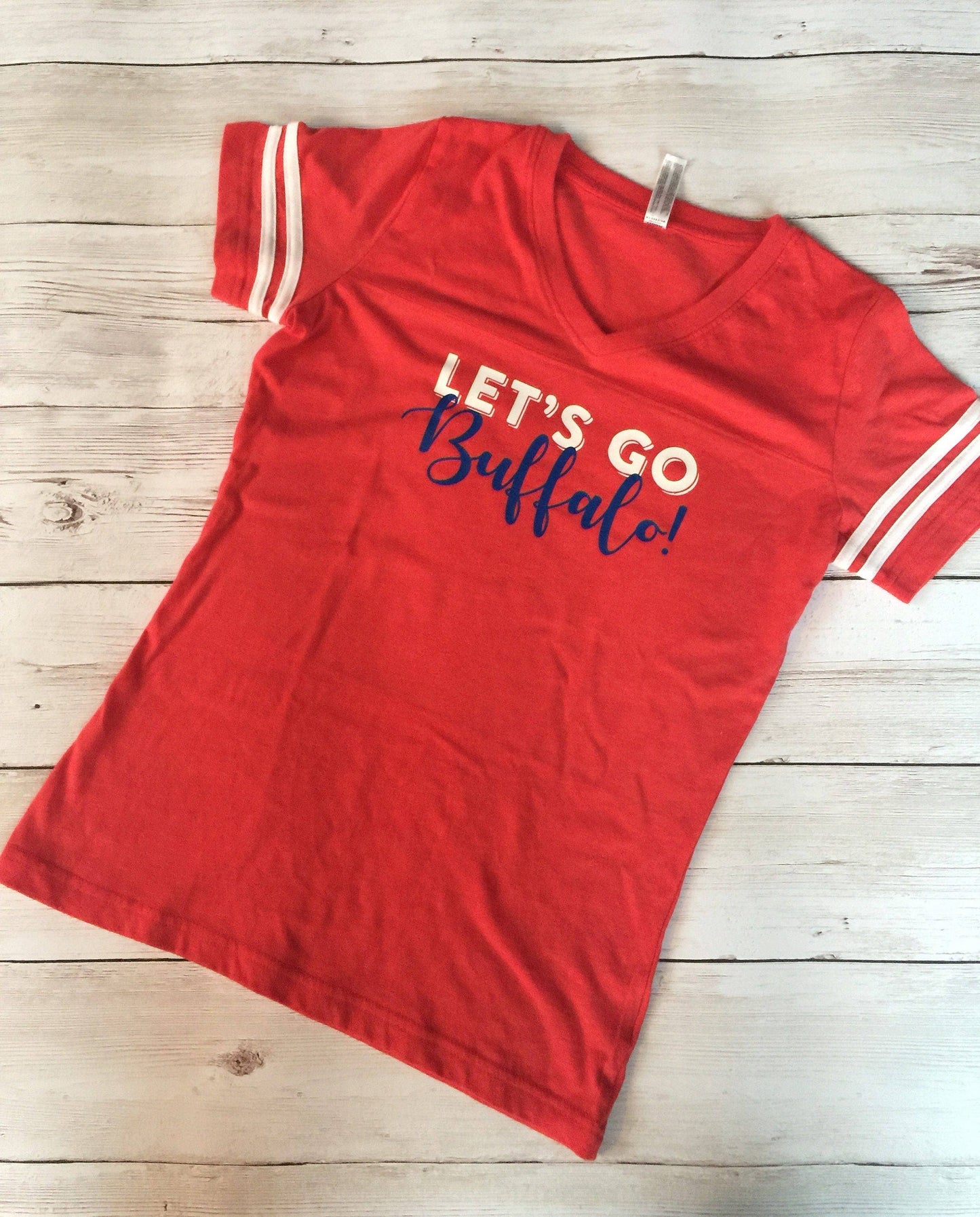 Bills Shirt for her | Buffalo shirt for her | plus size: Blue / S