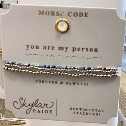Skylar Paige…sentimental stackers…you are my person