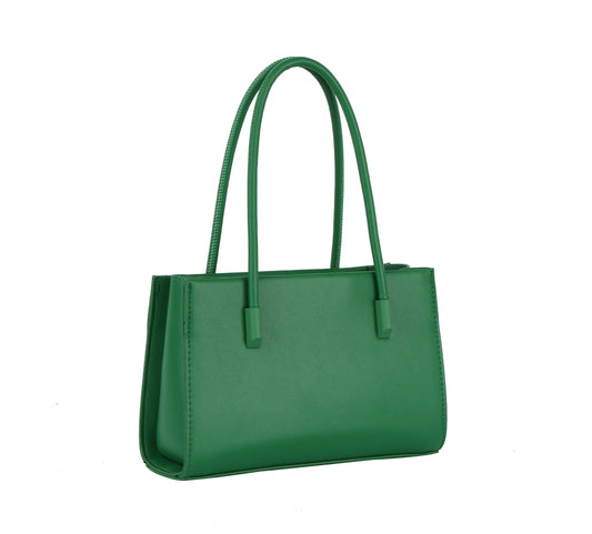 Women Ladies Satchel Top Handle Hobo Bag: Green