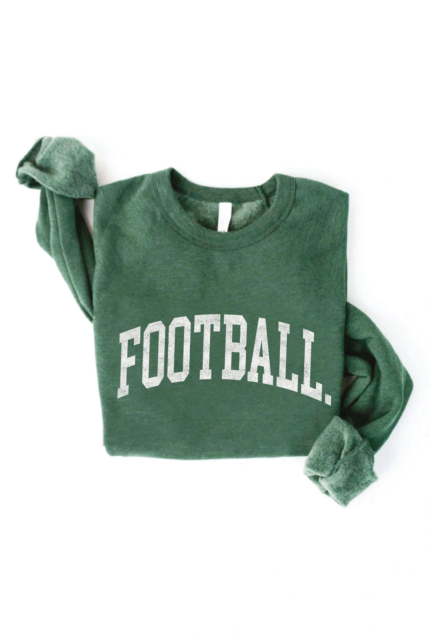 FOOTBALL Sweatshirt: DARK GREY / XL
