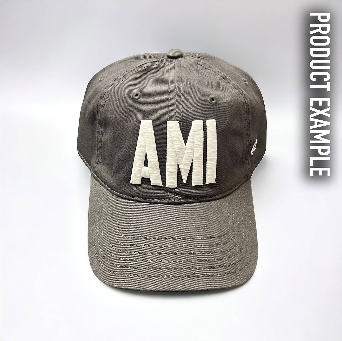 Dad Hats - Customizable: White Cotton Hat
