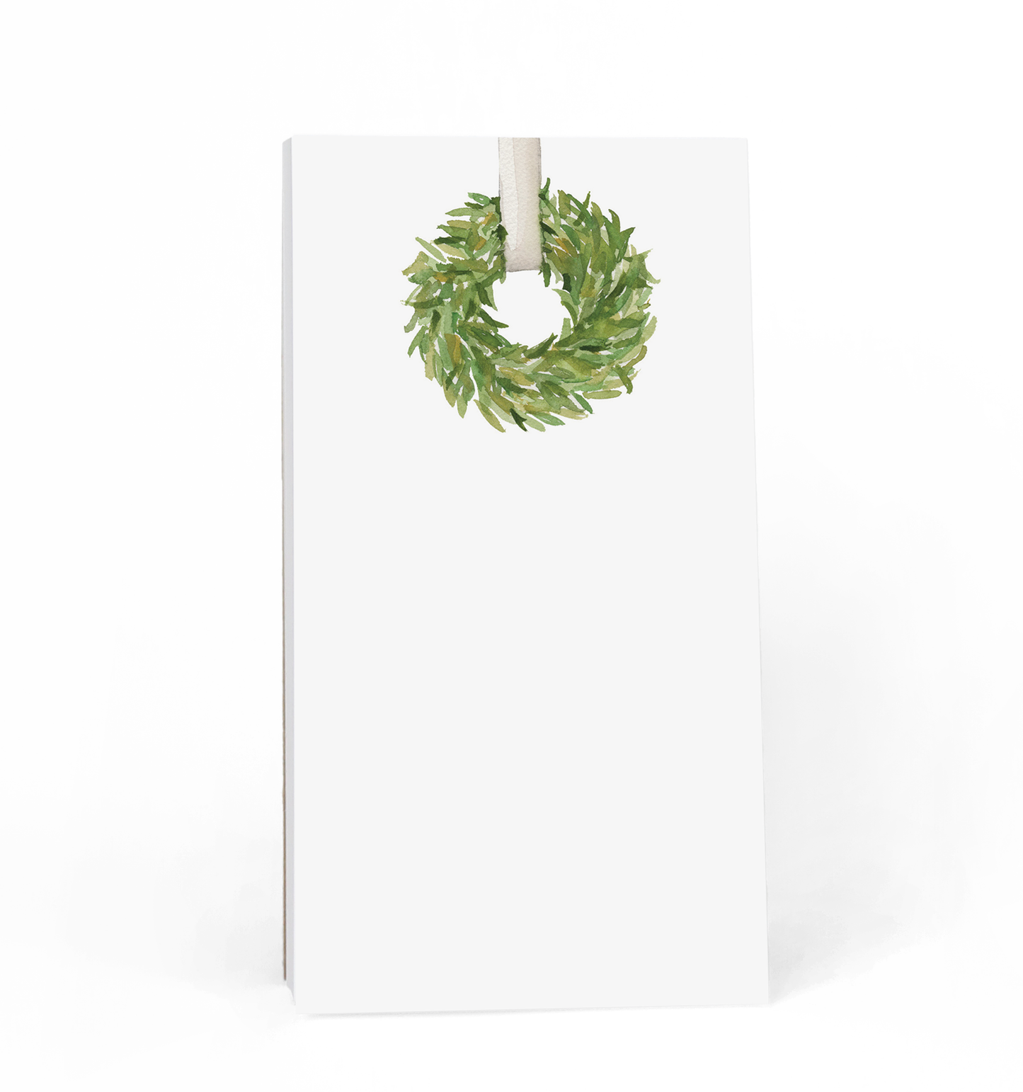 Wreath Notepad | Christmas Holiday Notepad: 3.5x6.5