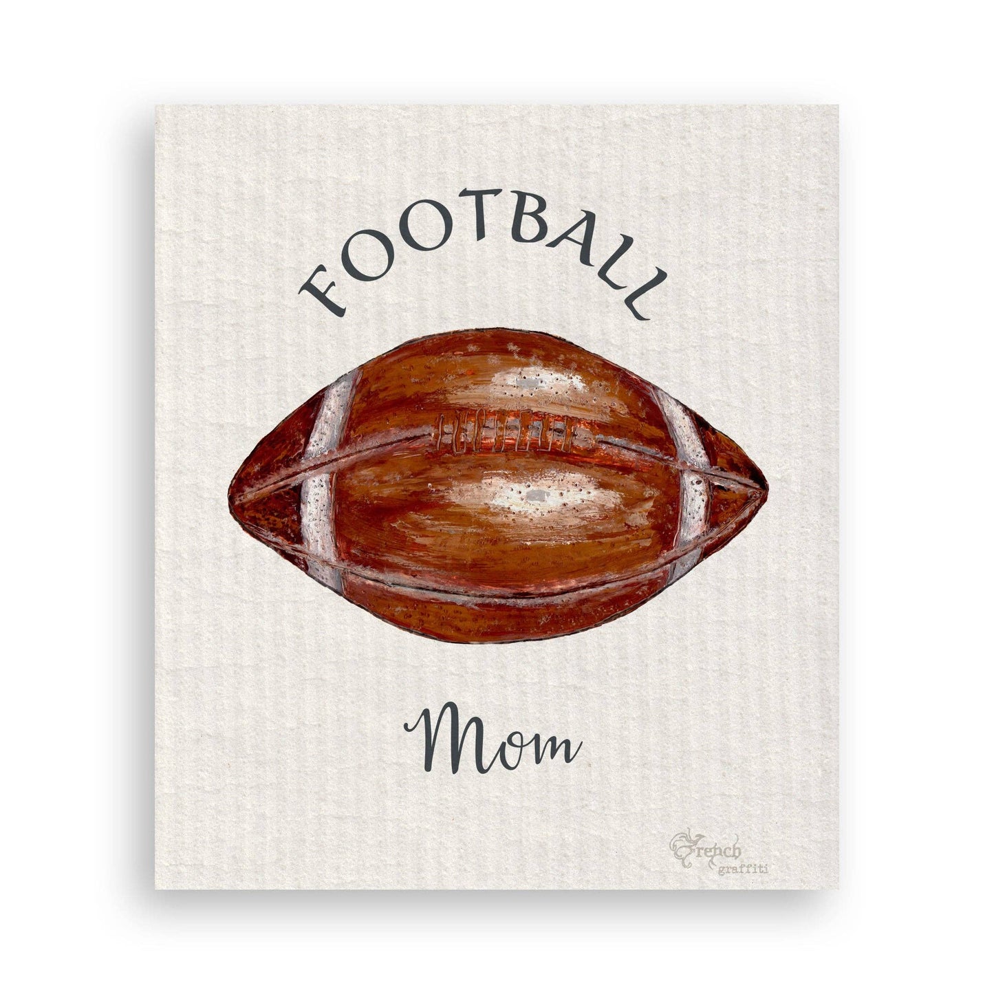 Football Mom: Dishtowel / -