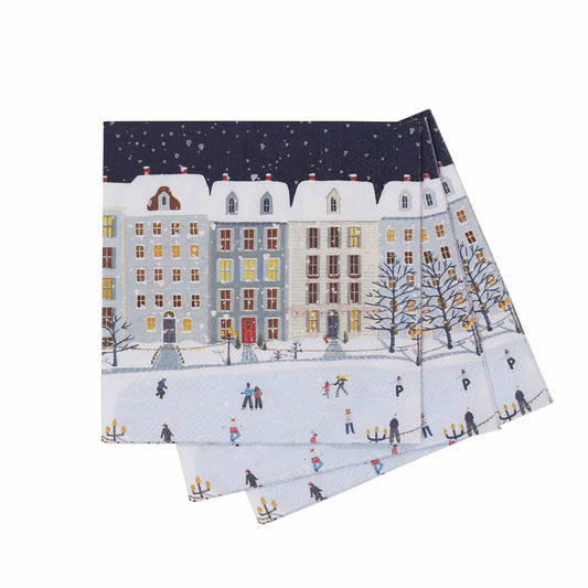 HOLIDAY IN THE PARK Paper Napkins, Pack of 20