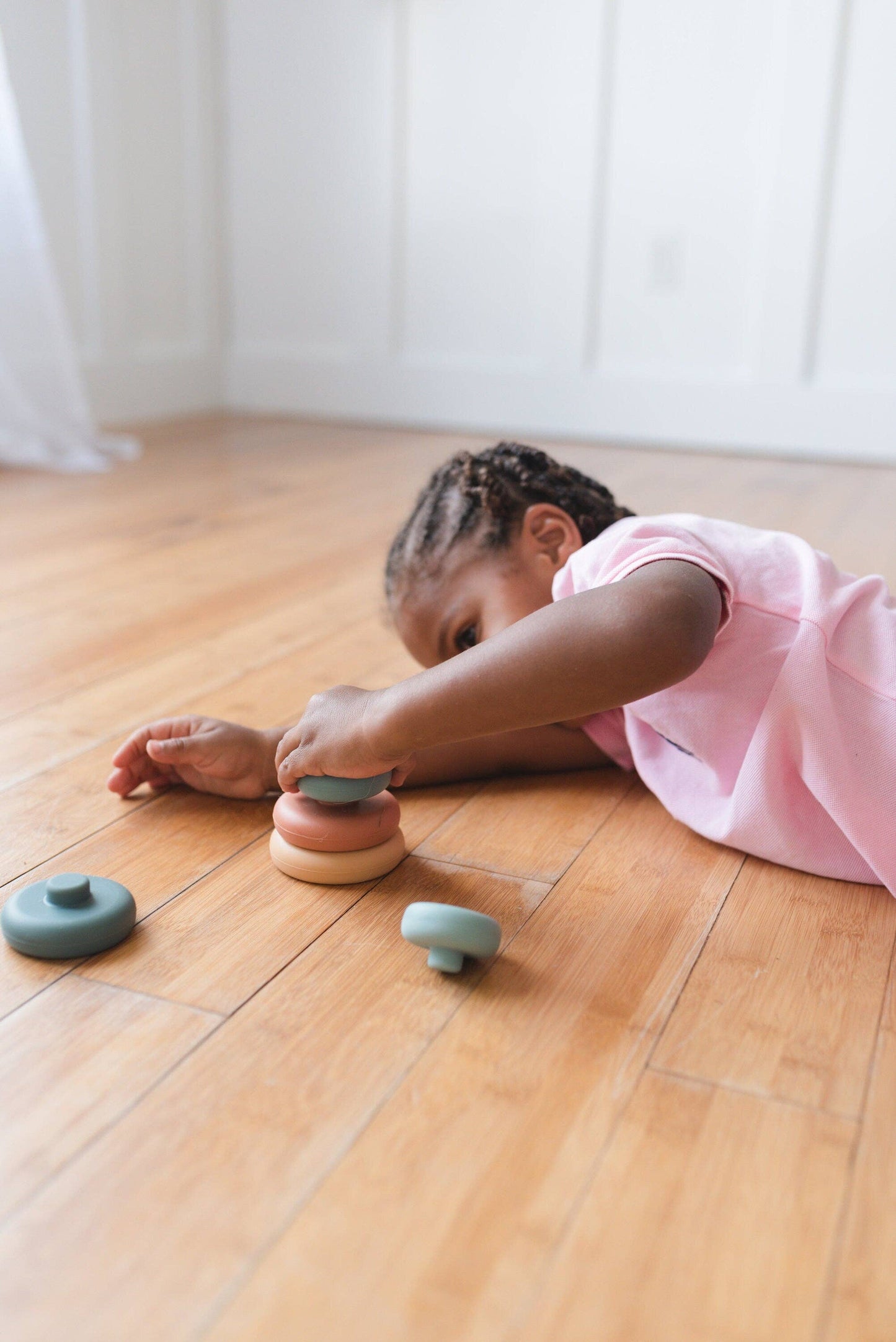 Round Silicone Stacking Toy