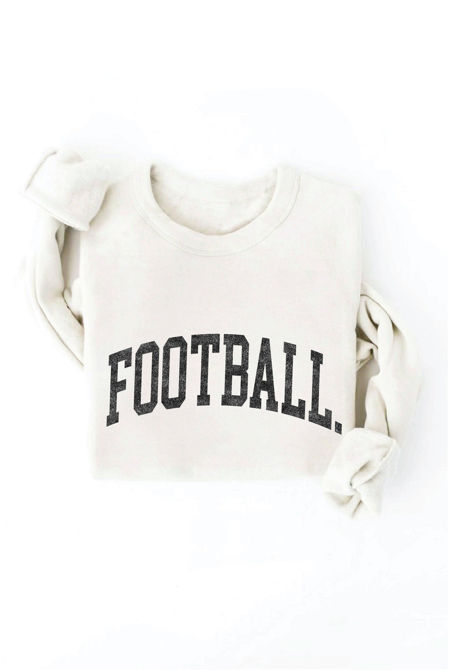 FOOTBALL Sweatshirt: DARK GREY / XL