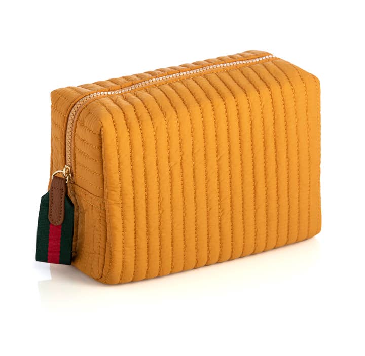 EZRA LARGE COSMETIC BAG: Navy