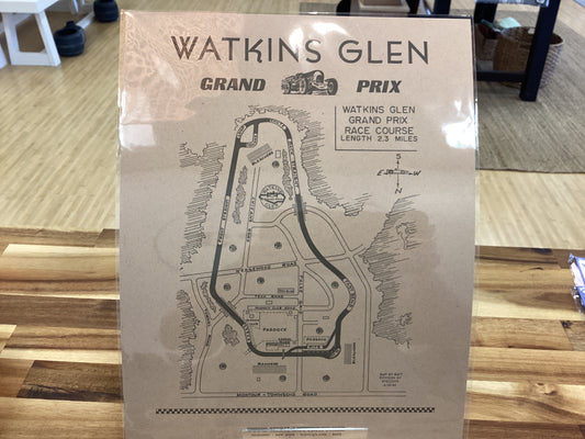 Type High Watkins Glen Grand Prix 11x14