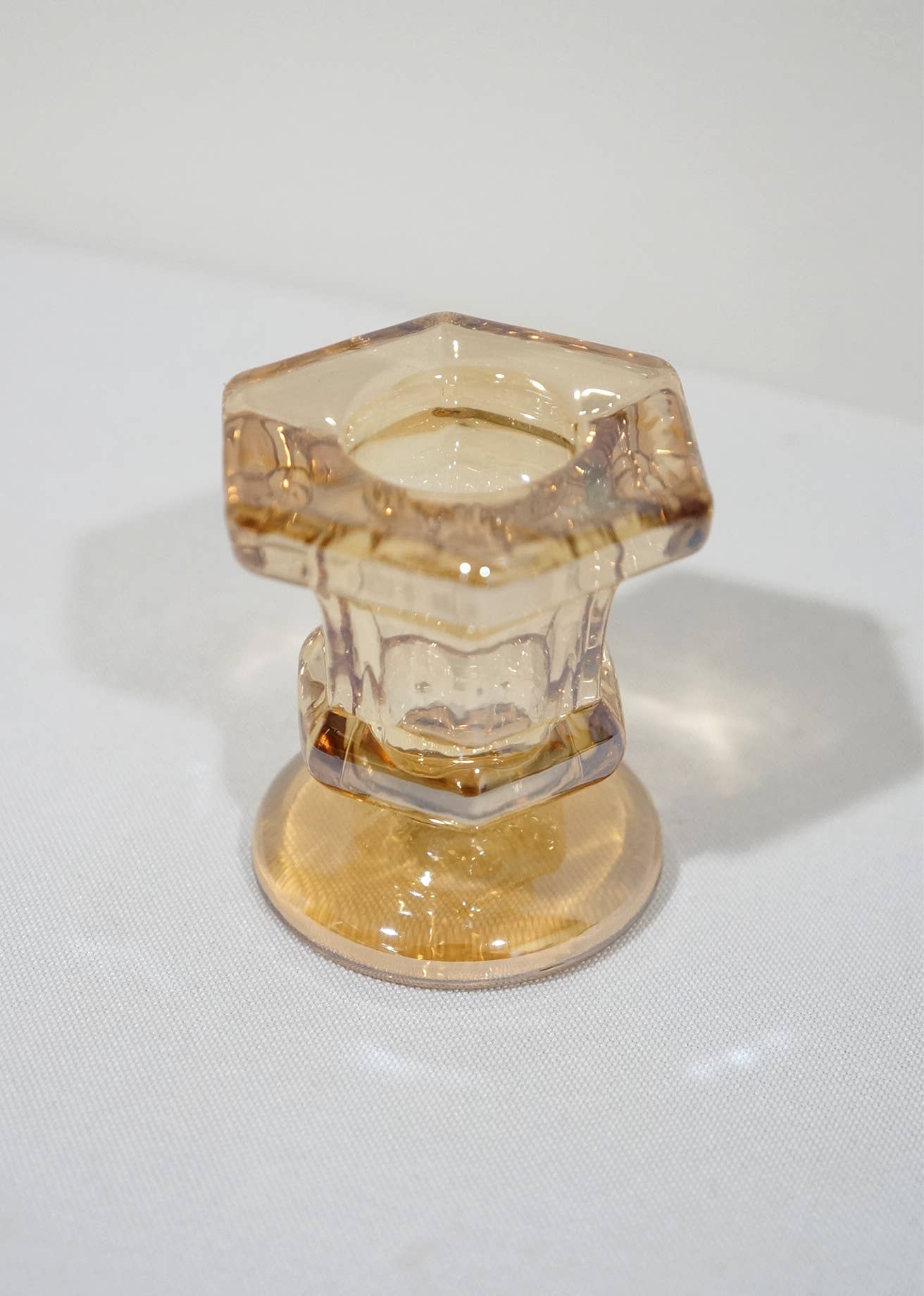 Glass Candlestick Holders Taper Candle Holders Tabletop: Blue