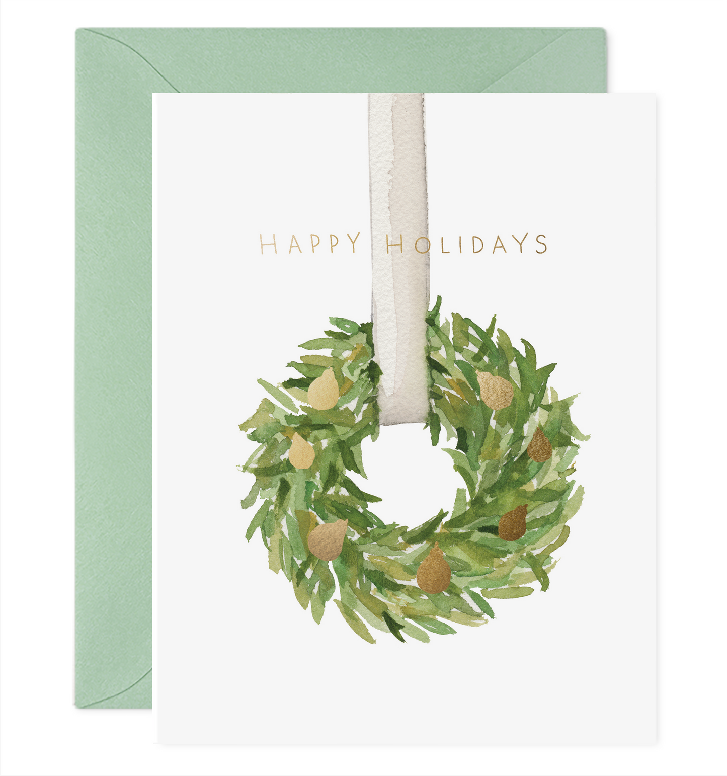 Holiday Wreath (Boxed Set of 6) Christmas Cards