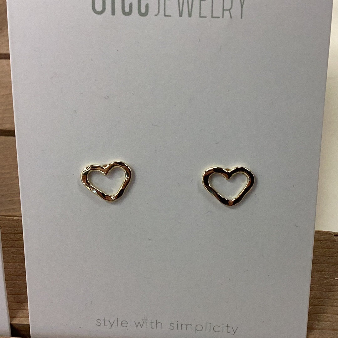 Glee Amore studs gold
