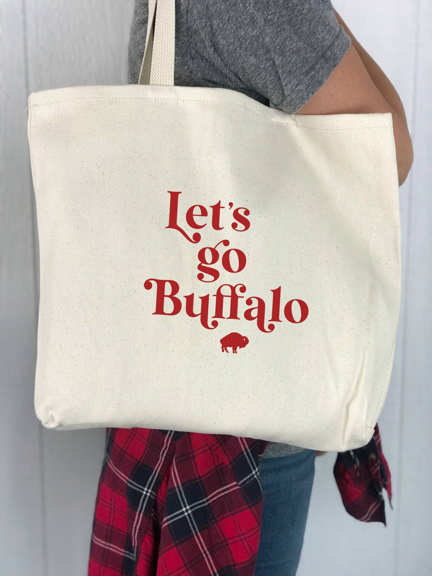 Buffalo Bills Tote Bag - Lets Go Buffalo NY