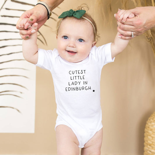 Cutest Little Lady Baby Wear - Personalise Me!: Vest 6-12