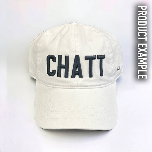 Dad Hats - Customizable: White Cotton Hat