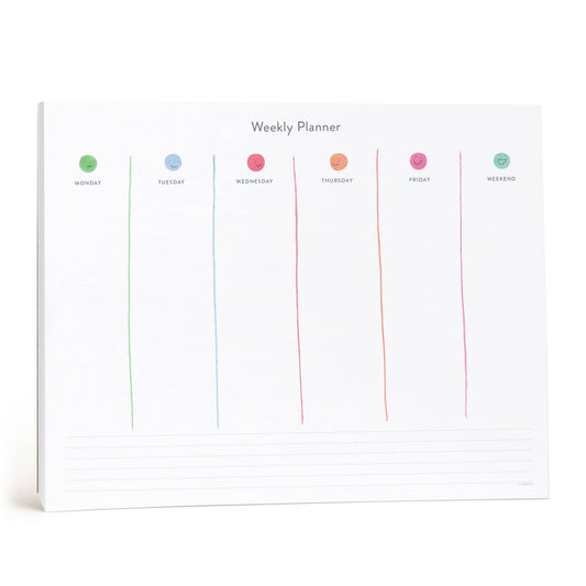 Happy Dots WeeklyPlanner – 52 Undated Pages for Organization