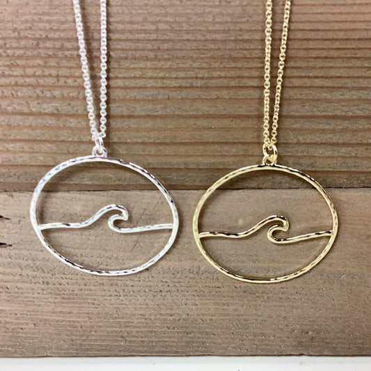 Pacifica necklace silver