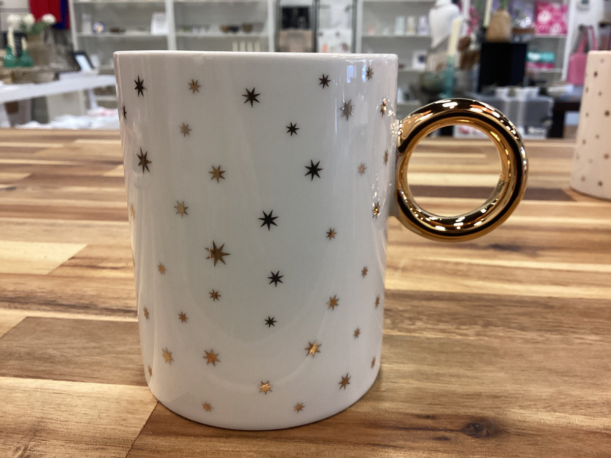 Starlight mug, gold