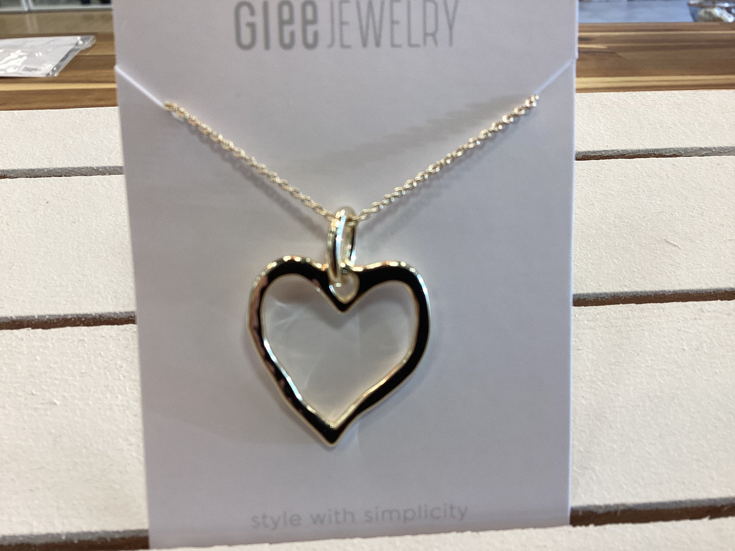 Glee truly necklace, gold