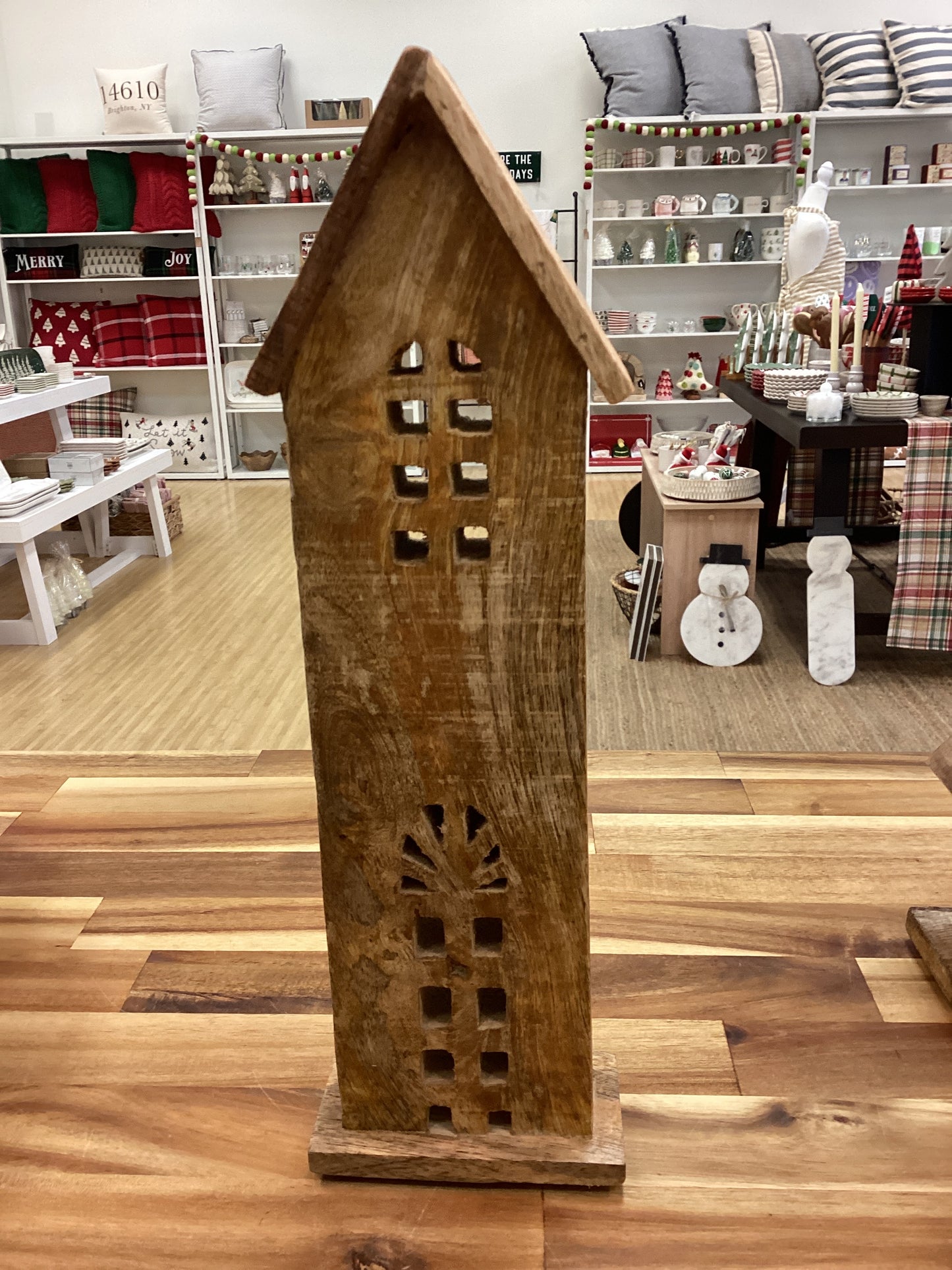 Wood house, tall