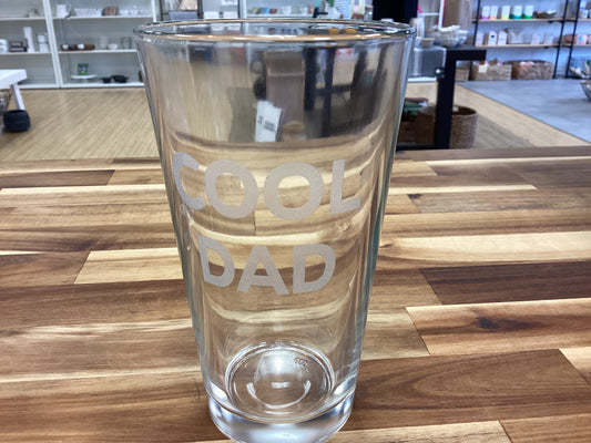 Pint glass…cool dad