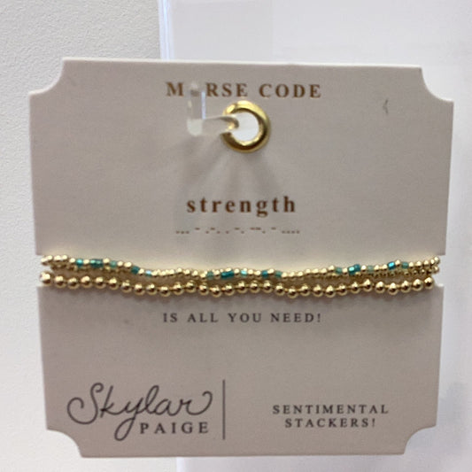 Skylar Paige…sentimental stackers…strength