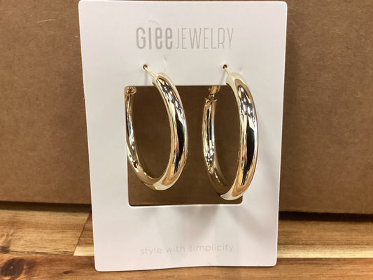 Glee abundant hoops/ gold