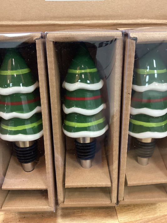 Tree wine bottle topper