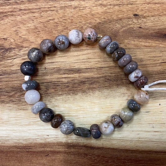 Scout stone stacking bracelet…Mexican onyx