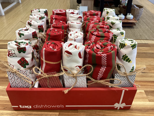 Holiday dish towels