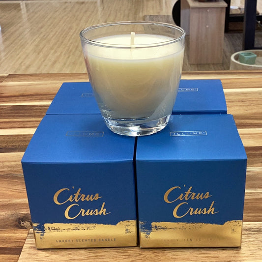 Illume citrus crush candle in a box 4.7oz.