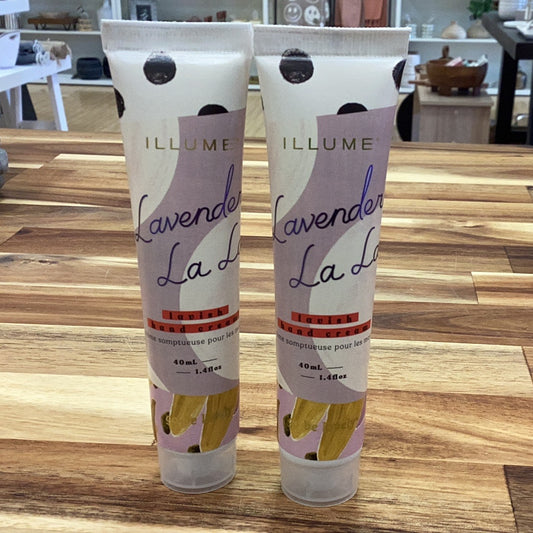 Illume hand cream lavender la la