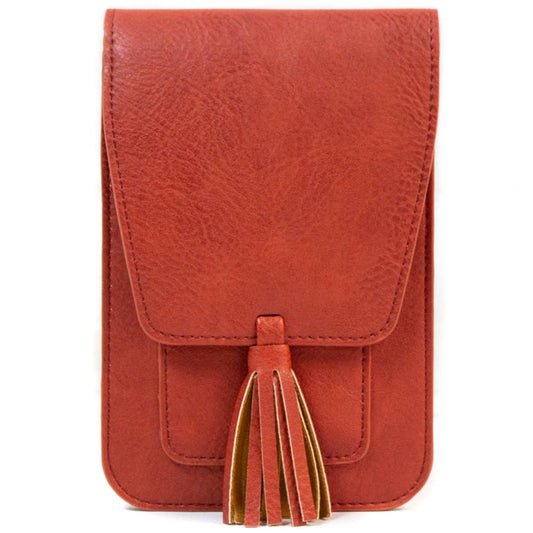 Harper Crossbody: Orange
